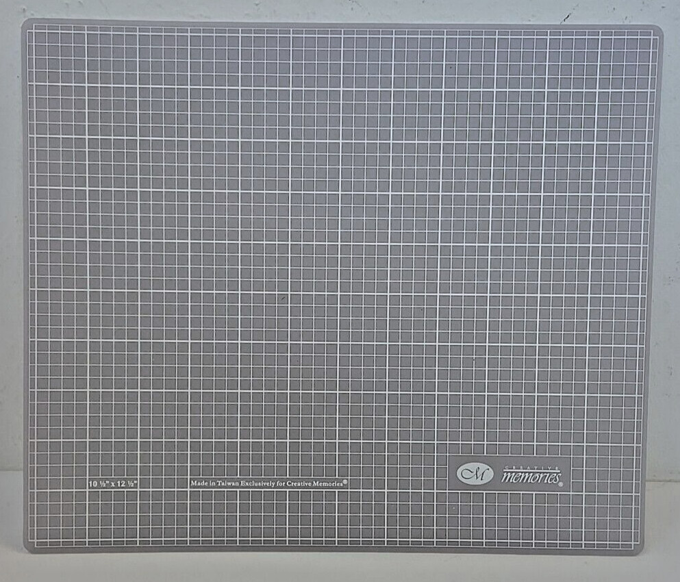 Creative Memories Custom Cutting System Circle Oval + Cutting Mat