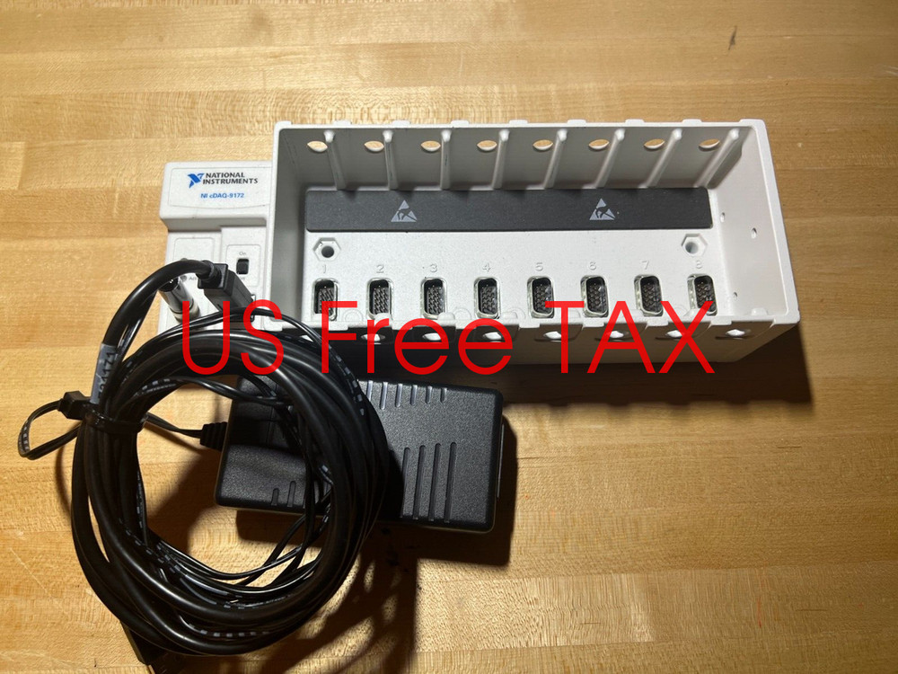 National Instruments NI cDAQ-9172 USB CompactDAQ Chassis, 8-Slot