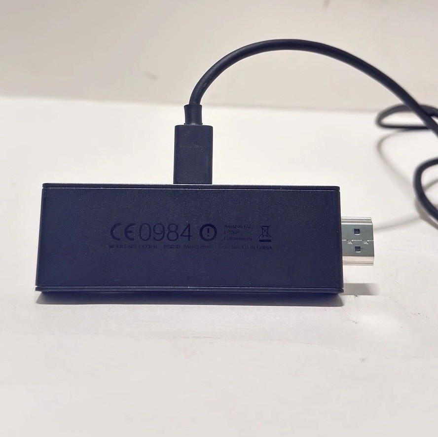 Amazon HDMI Streaming Media Player w/ Power Cable Adapter Black