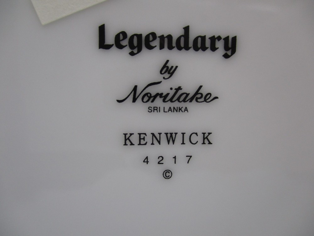 NORITAKE KENWICK - 2SALAD PLATES - 8 3/8" 0405E