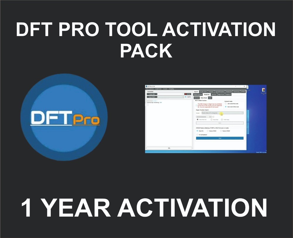 DFT Pro Activation Pack, 1 Year Activation Time