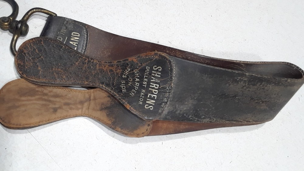 Vintage Razor Strop Wilbert Double 18675