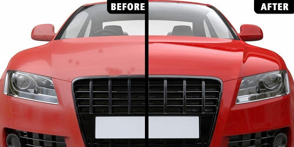 Car Wax Paste Carnauba Ultra Gloss with Applicator 10oz HS