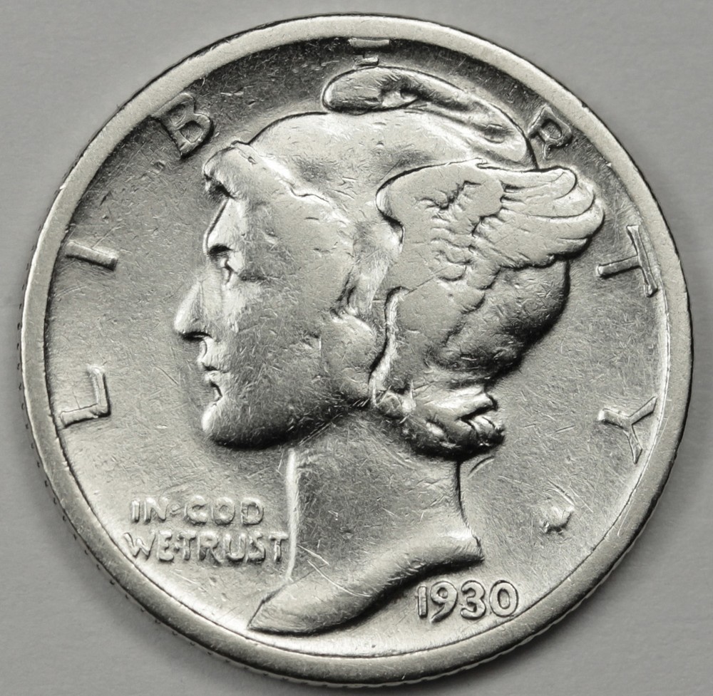 1930-s Mercury Head Dime.  High Grade.  88646    (Inventory E)