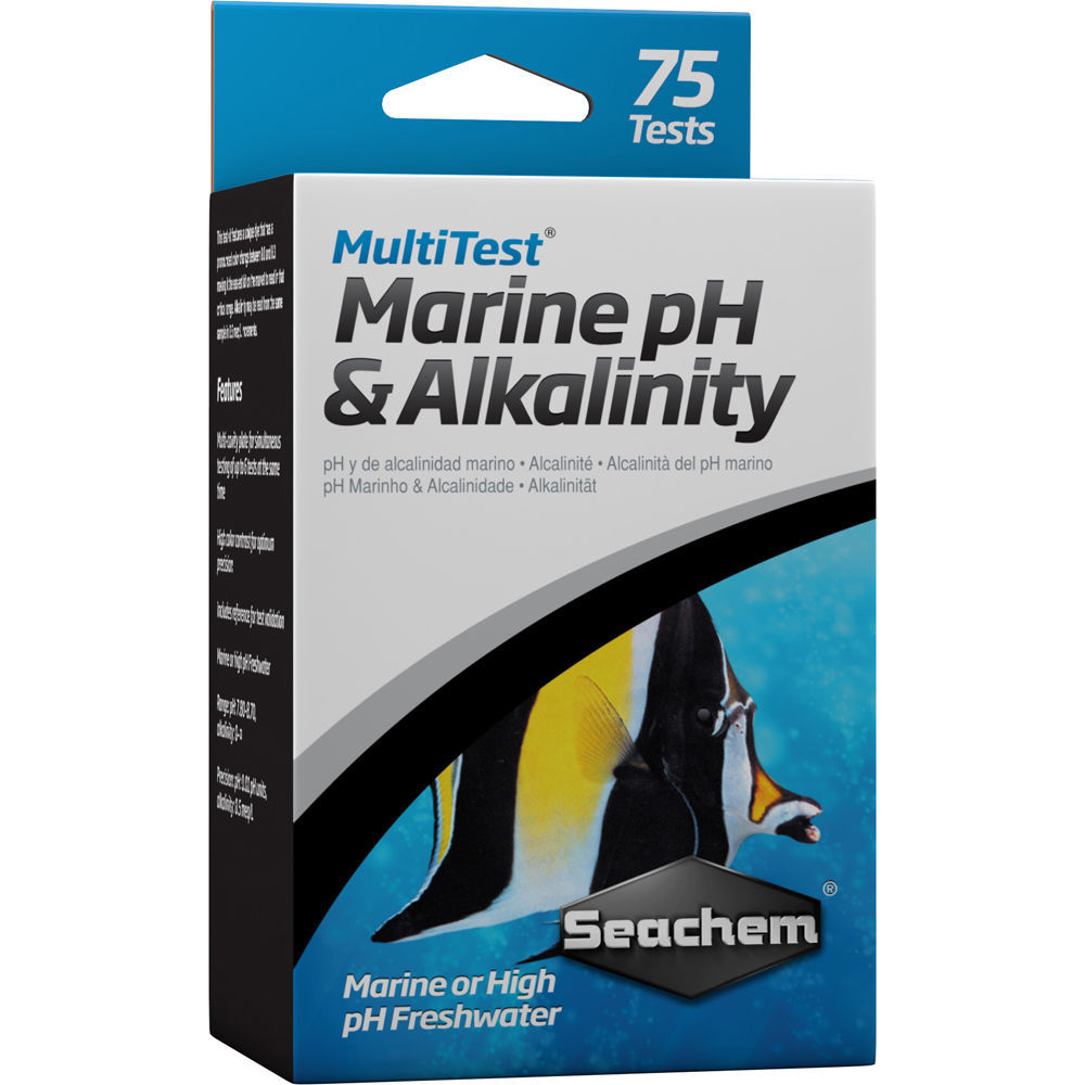 Seachem Multitest Freshwater/Saltwater Aquarium Multi Test Kit Assorted Types