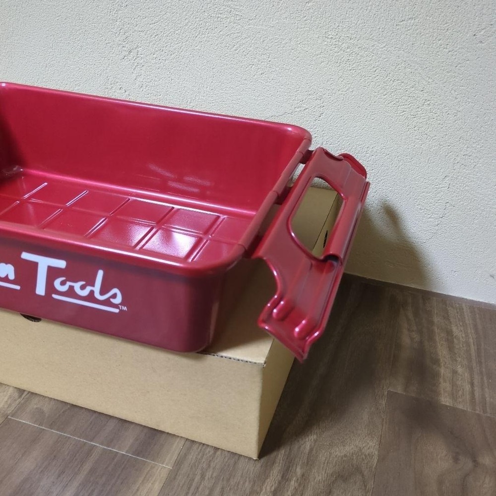 Snap-on Tools Storage Bin with Handles Red [Unused]