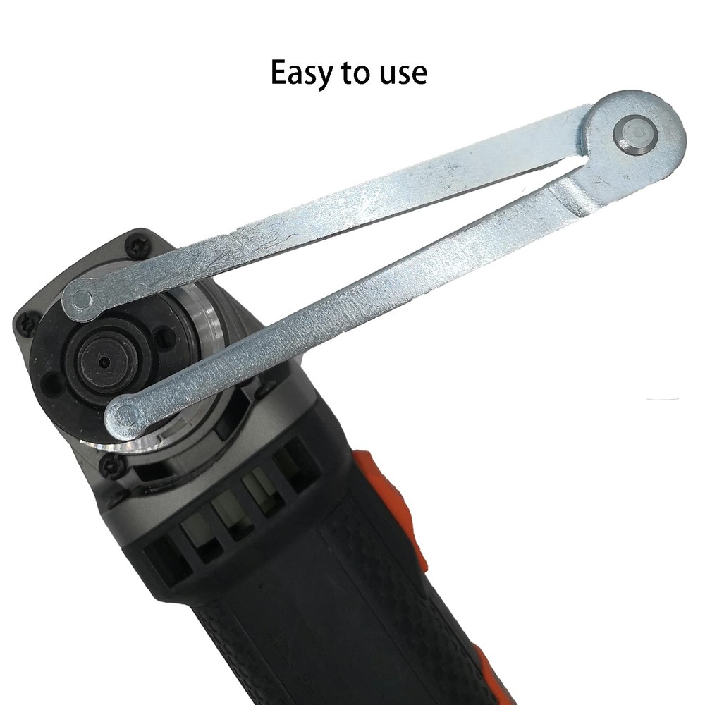 Universal Adjustable Angle Grinder Spanner Wrench for Round Nuts with Drilled...