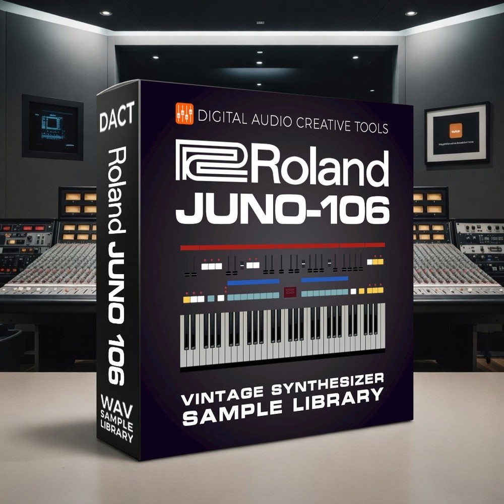 Roland Juno-106 Synthesizer Sample Library
