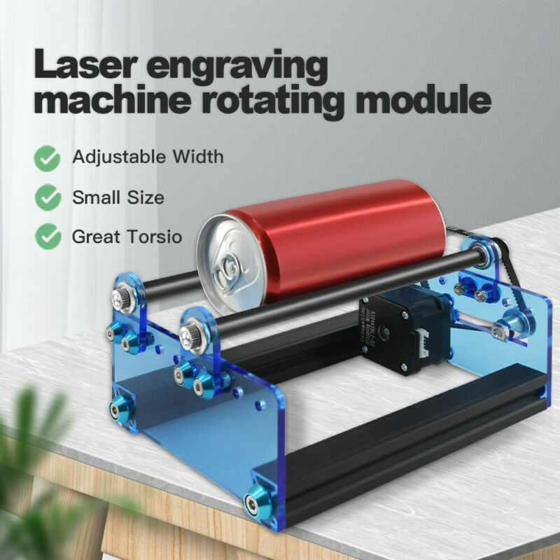 CNC Laser Engraving machine Y-axis Rotary Roller Engraving Module