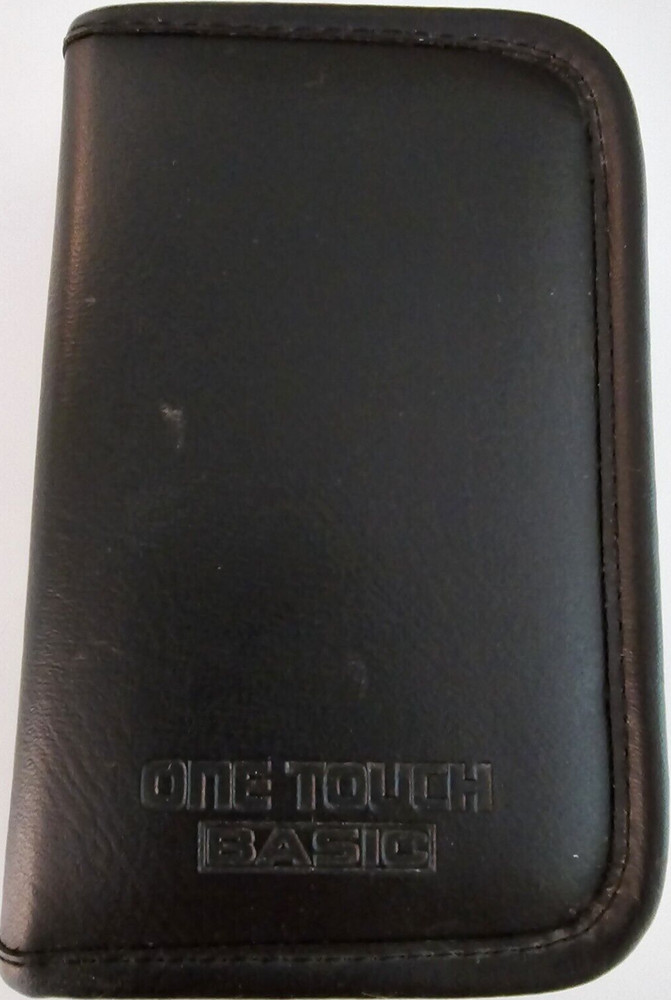 One Touch Basic Glucometer in Black Case