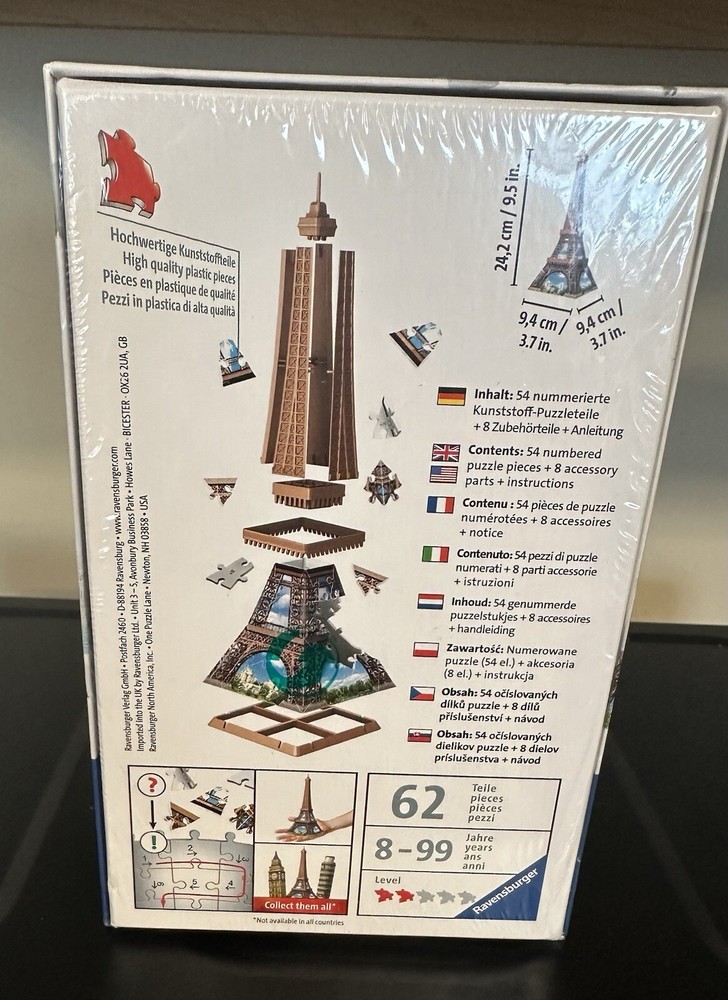 3D Mini Puzzle Eiffel Tower…@Ravens