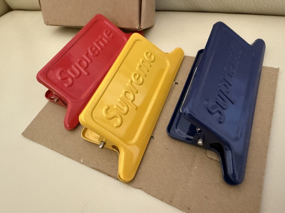 Supreme/Dulton Small Clips (Set of 3)