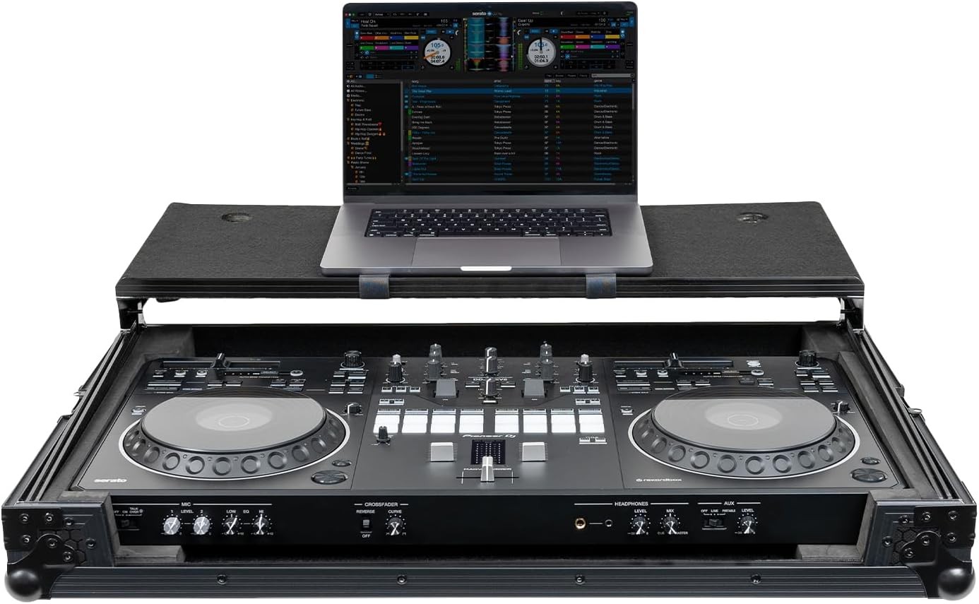 Headliner Pitch Black Flight Case Compatible with Pioneer DJ DDJ-REV5 Controller