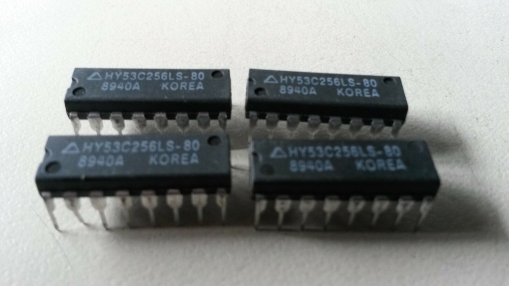 4x IC MODULE 53C256-80 = 41C256 RAM including 19223-152