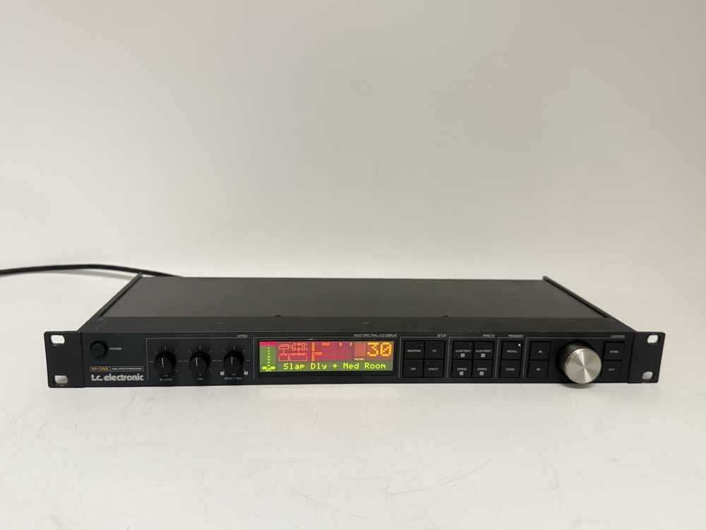 T.C. Electronic M-One Dual Effects Processor ~ TESTED / WORKING