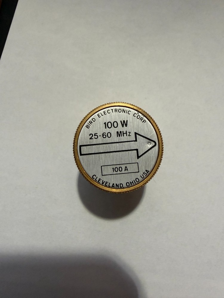 Bird Model 43 100A Element 100 Watts 25 60mhz