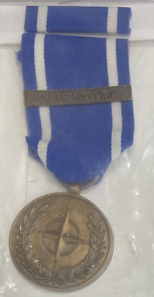 Balkans War (NATO) Former Yugoslavia Medal - Authentic Issue