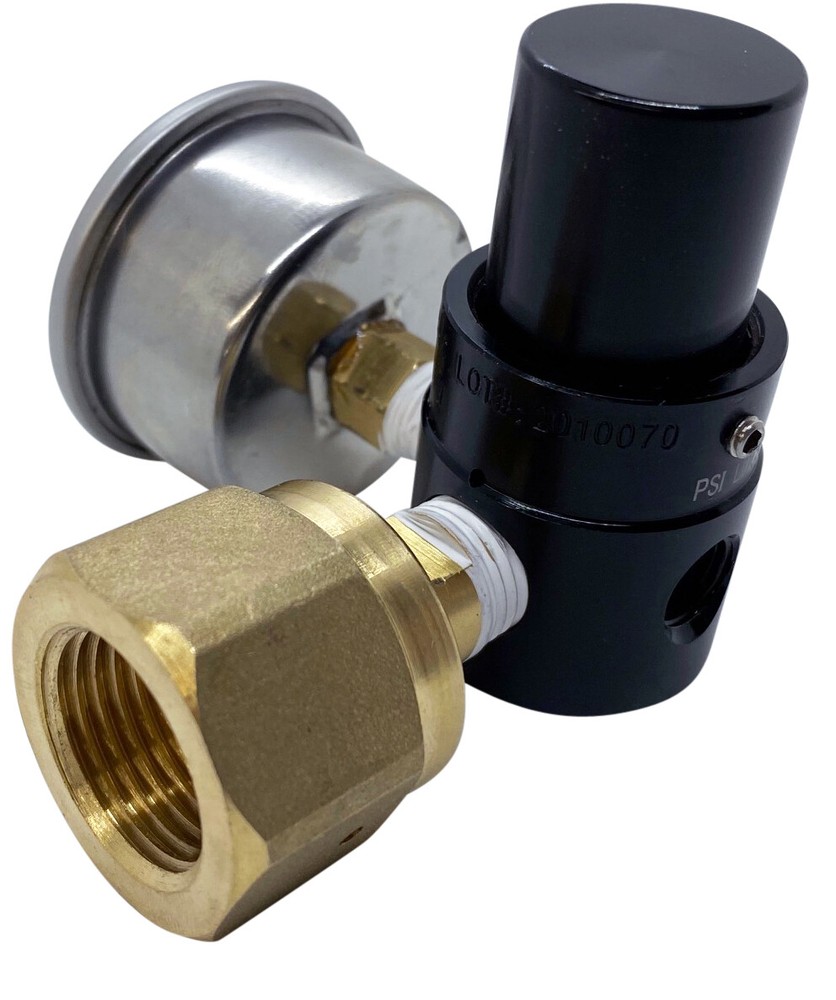 Co2 Air Shifter Compact Mini Aluminum Fixed Regulator 150 PSI