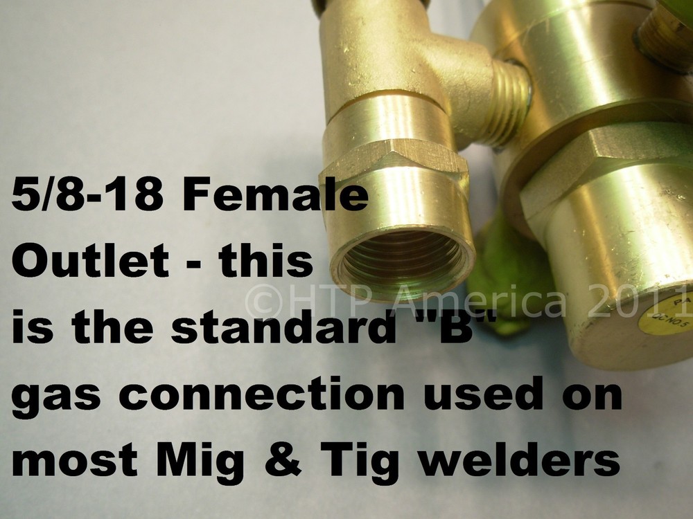 Argon CO2 Mig Tig Flowmeter Regulator Welding Weld New