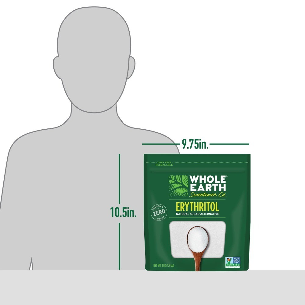 Erythritol Zero Calorie Sweetener, 4 lb. Bag