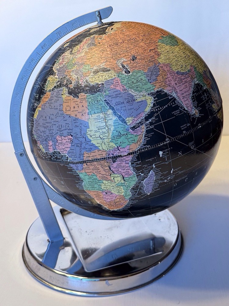 Vtg 1960’s Replogle 12" Starlight Globe
