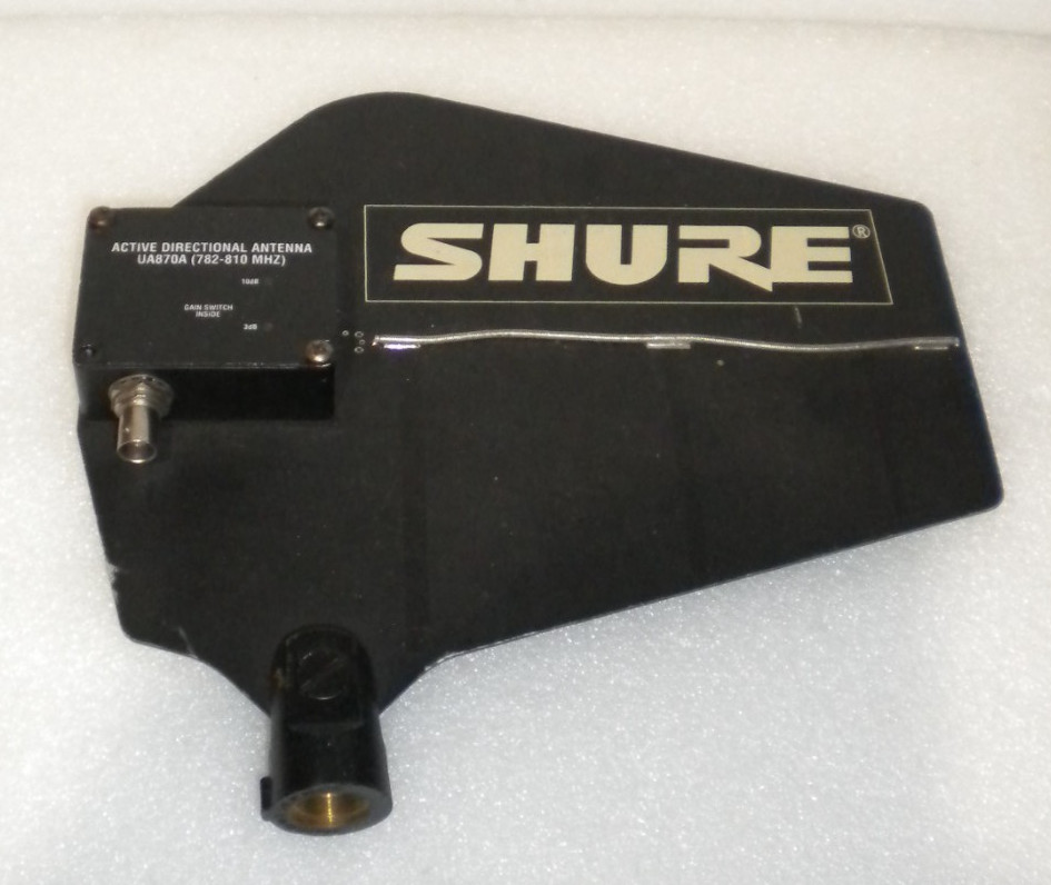 SHURE ACTIVE DIRECTIONAL ANTENNA UA870A