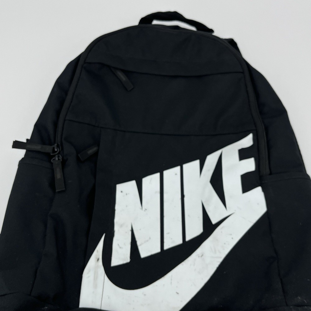 Nike 72 Backpack Black With Zip Closure