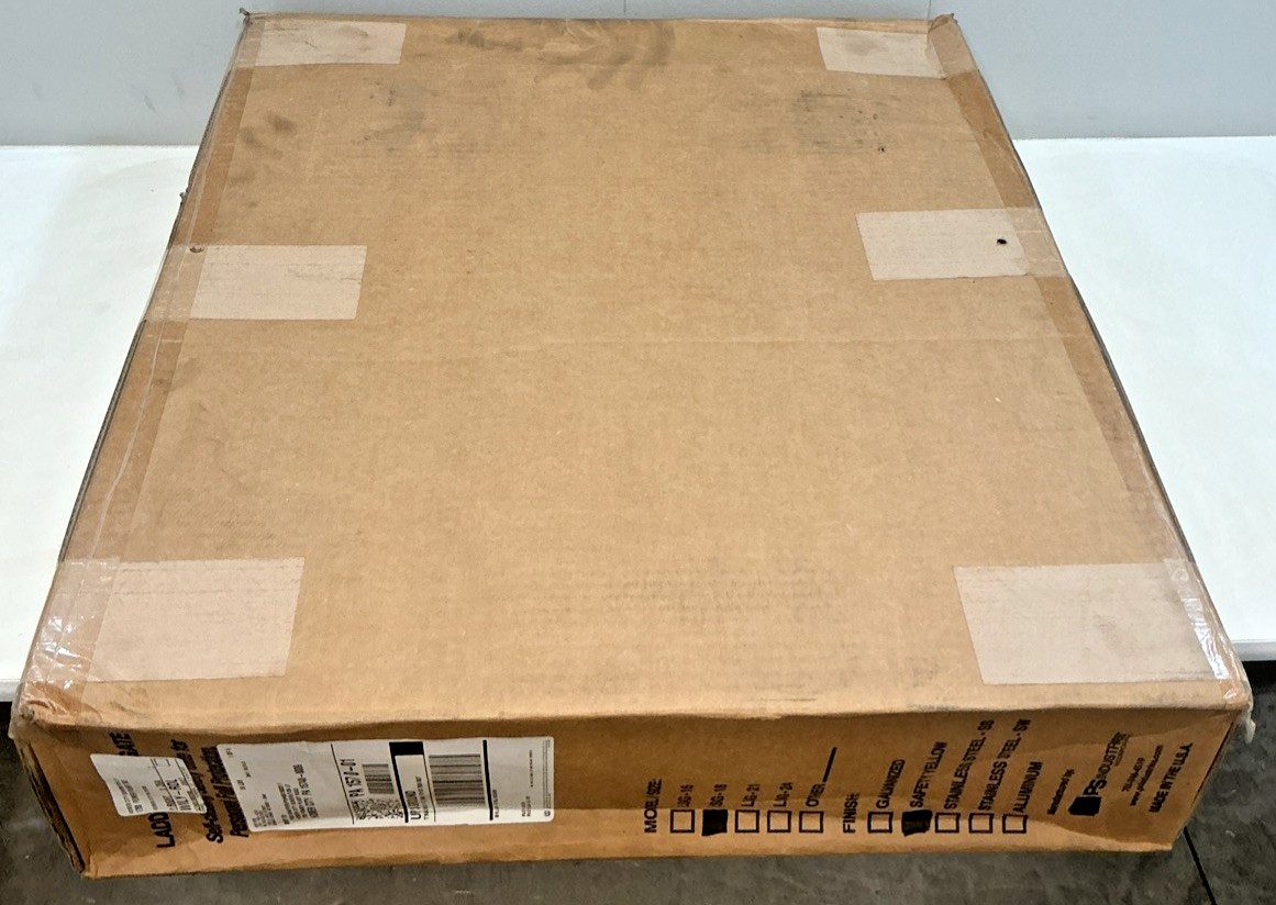 PS Industries Self Closing Ladder Safety Gate - LSG-18 in Safety Yellow - NEW