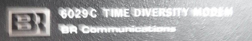 BR 6029C TIME DIVERSITY MODEM FREE SHIPPING
