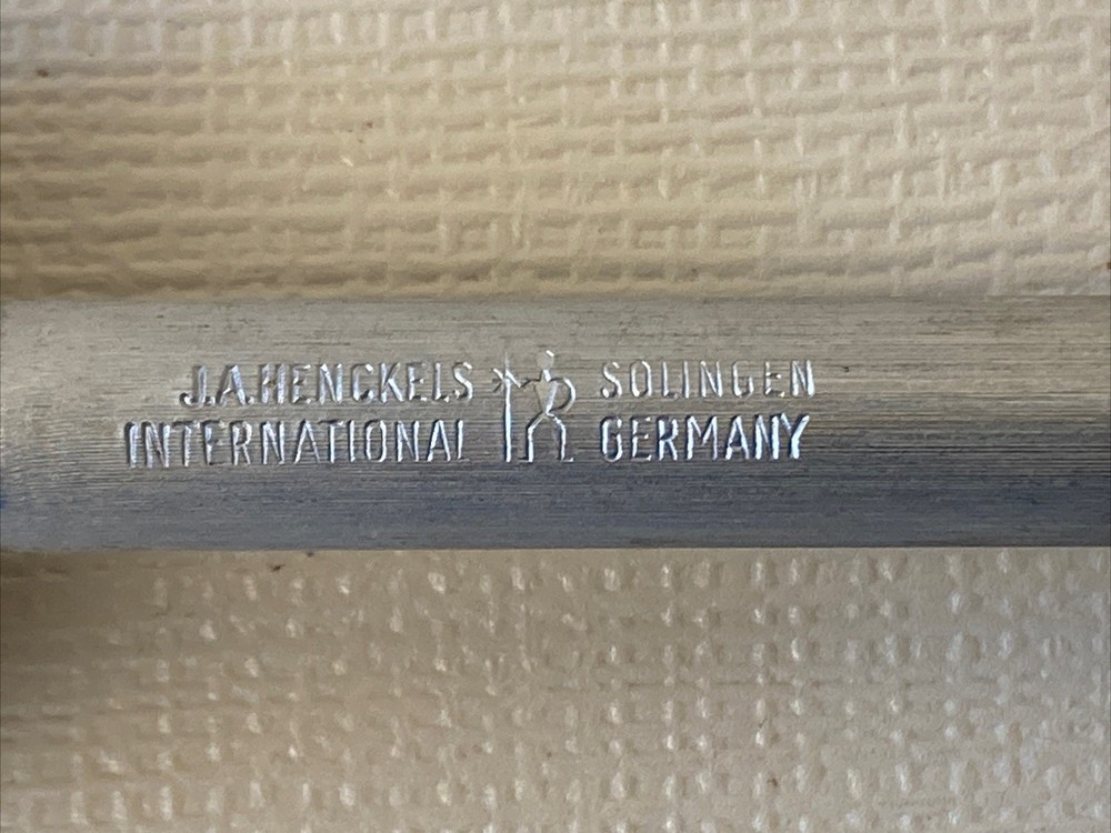 J.A. Henckels 10-inch Knife Sharpener Sharpening Steel EUC
