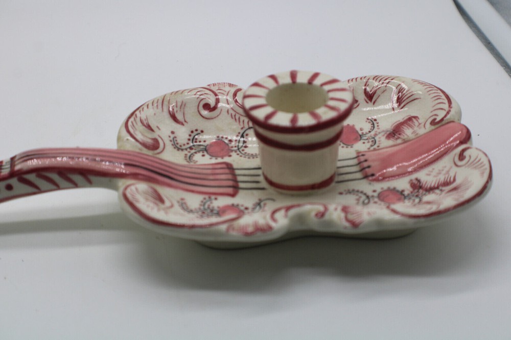 Cello Shaped Ceramic Taper Holder