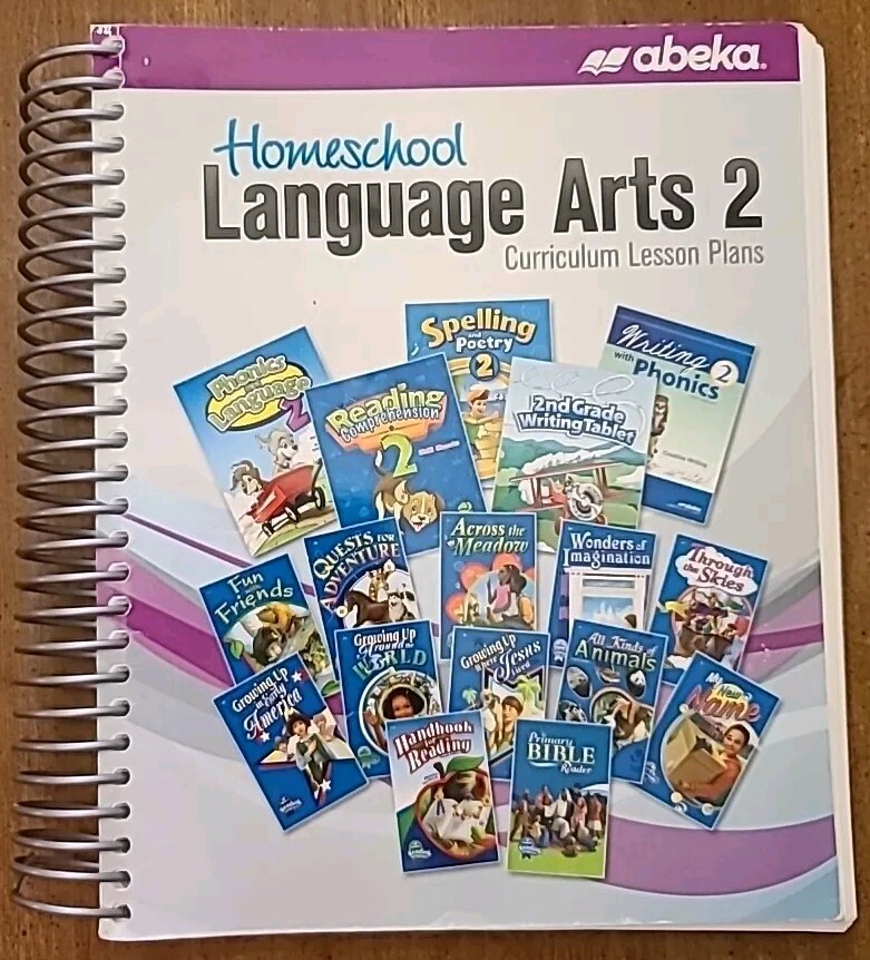 Abeka Homeschool Language Arts 2 Curriculum Lesson Plans