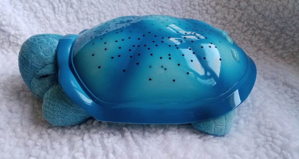 Cloud B Tranquil Turtle Sound Machine and Nightlight Toy - Aqua