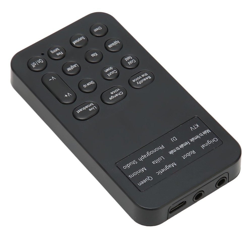 Voice Changer Handheld Mini Voice Changer Device 8 Sound Effects Machine