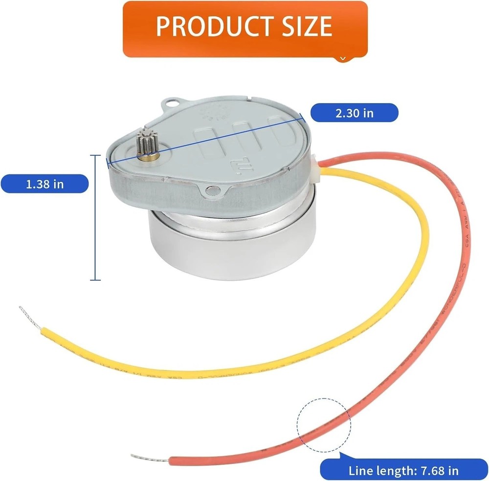 Long-lasting 24V Motor for Zone Valve - 2Pack