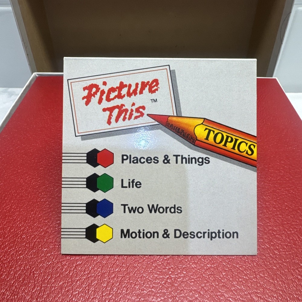 Picture This Game, Marchon, 1987