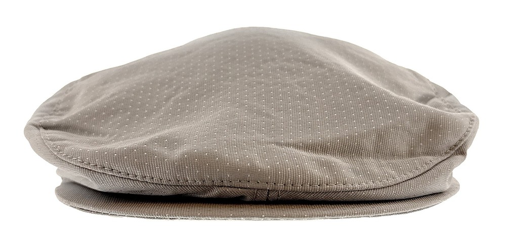 Dolce & Gabbana Light Grey Dot Pin Flat Cap-One Size