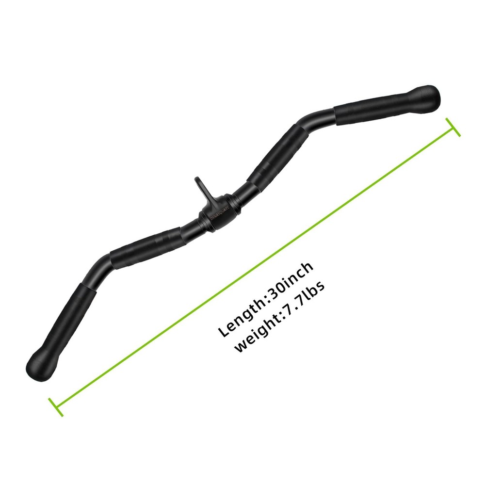 LAT Pulldown Attachments Combo, Cable Machine Accessories with Curl Pulldown ...