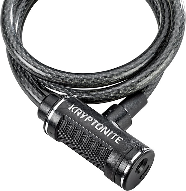 Bike Lock Cable, 6ft x 12mm Steel Anti-Theft Lock with Keys for Bike, Scooter