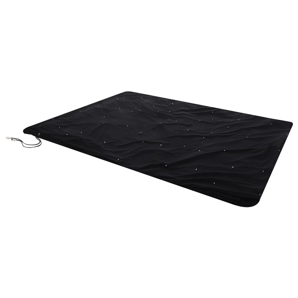LED Stage Star Sky Backdrop Background Stage Curtain Wall Mounted w/ Controller
