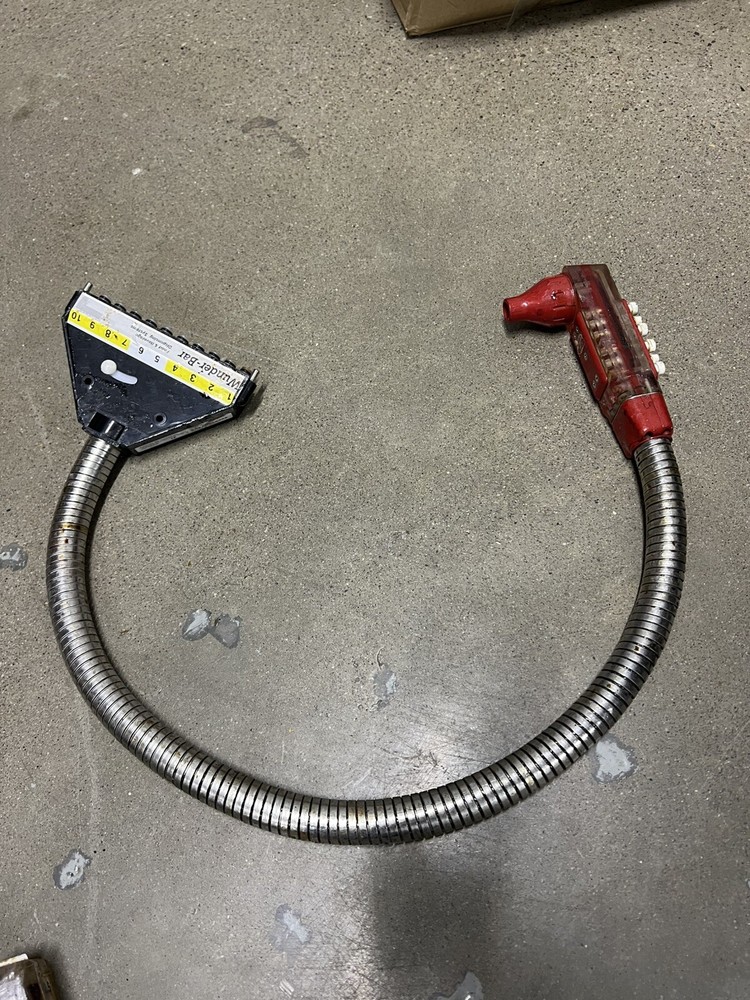 WUNDERBAR BARGUN 10 BUTTON RED 36" HOSE M410620RSF3