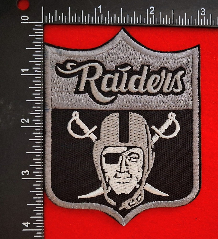 RAIDERS IRON ON PATCH