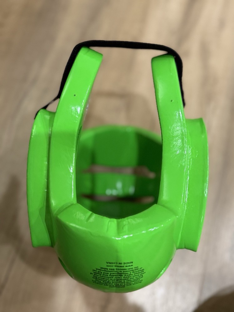Pro Force Lightning Sparring Head Gear Green CHILD