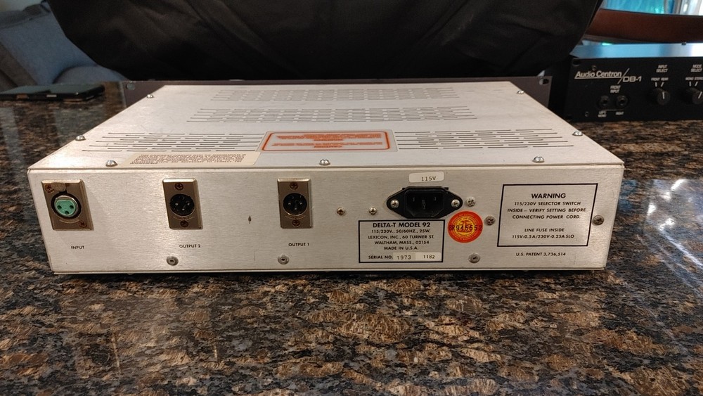 Lexicon Delta-T Model 92 Digital Delay