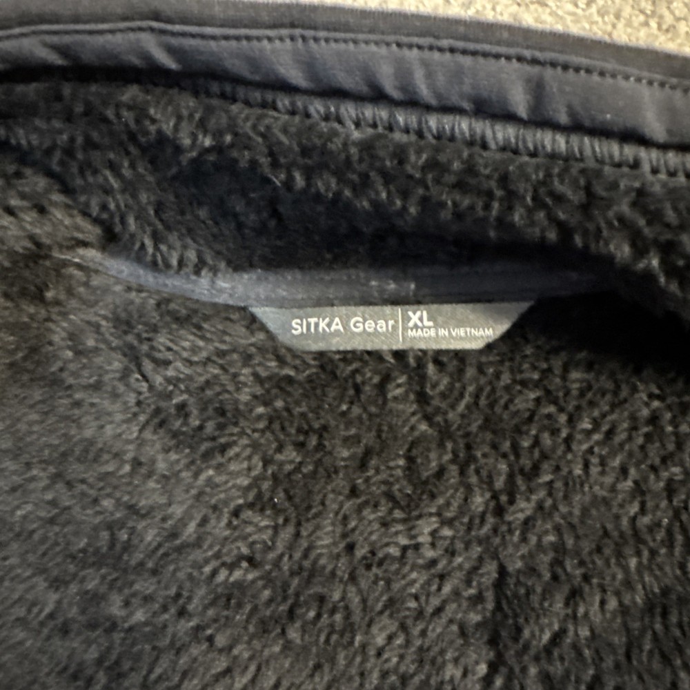 Sitka Front Range Snap Fleece Jacket XL