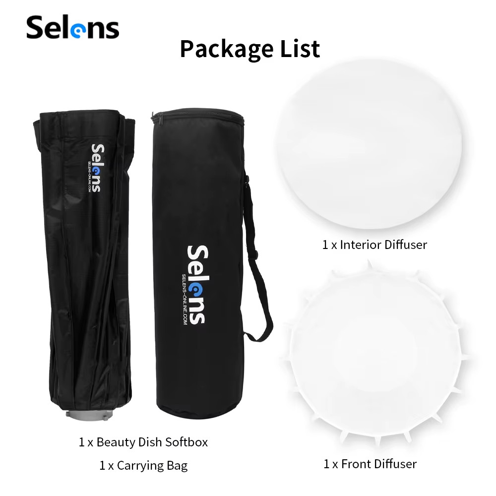 Foldable Quick Setup 90cm Photo Studio Hexadecagon Umbrella Softbox Reflector fo