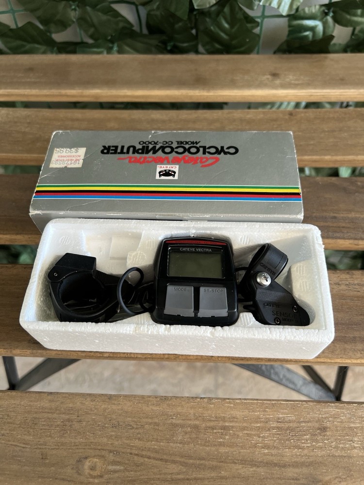 Vintage Cateye Vectra Cyclo Computer Model cc-7000 Bicycle Computer Untested