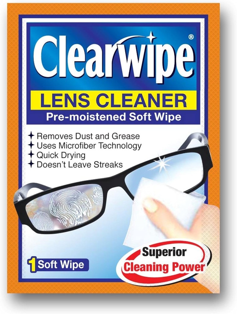 Microfiber Wipes, White, 48 Count