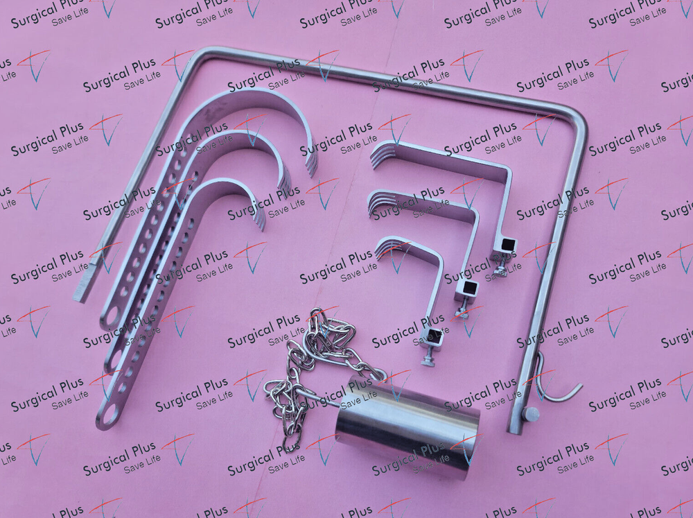 Initial Charnley Incision Retractor Extended Complete Set Hip Surgery Orthopedic