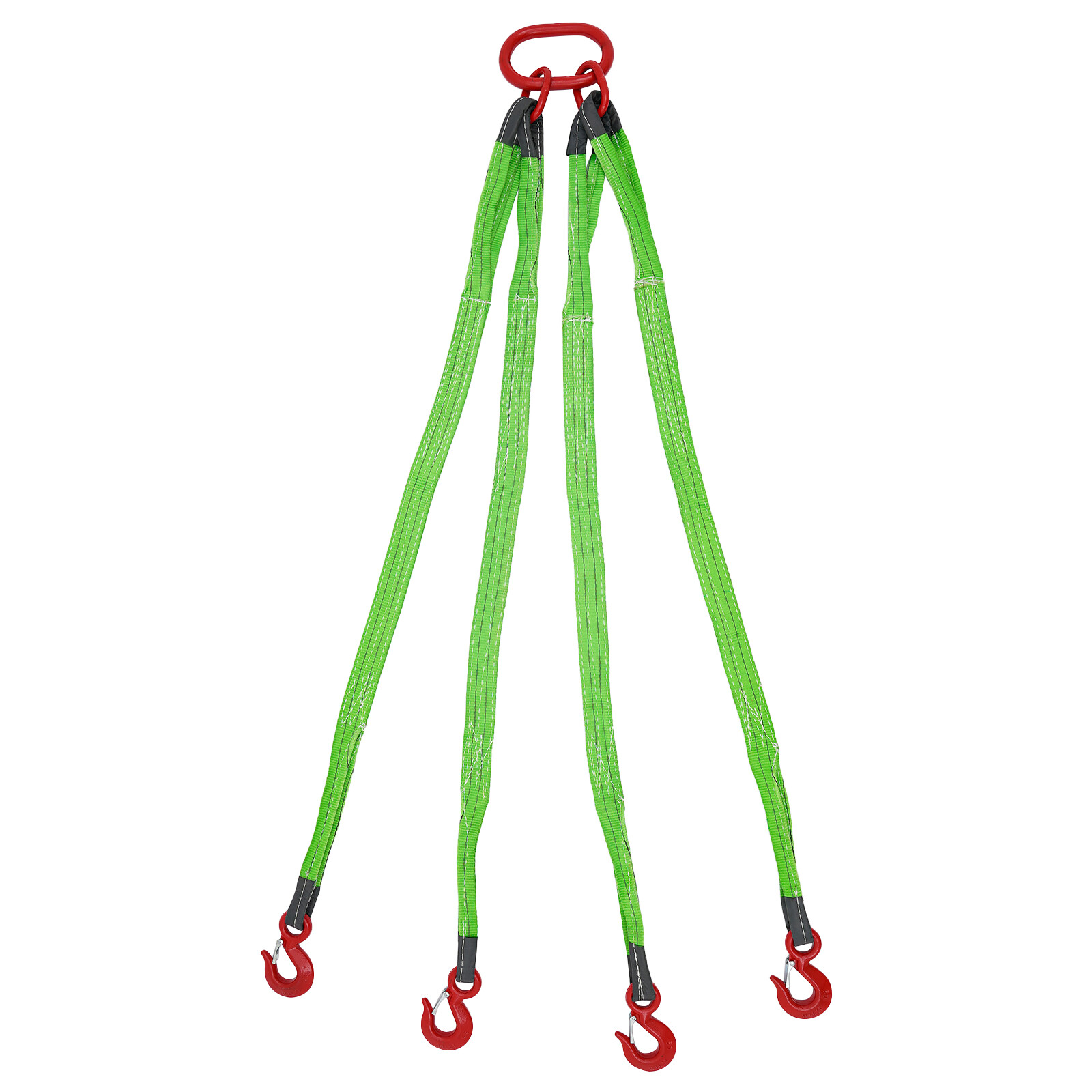 6 Ton/13227.74lbs 4 Strands Lifting Chains Lift Ring Chain Moving Sling w/Hooks